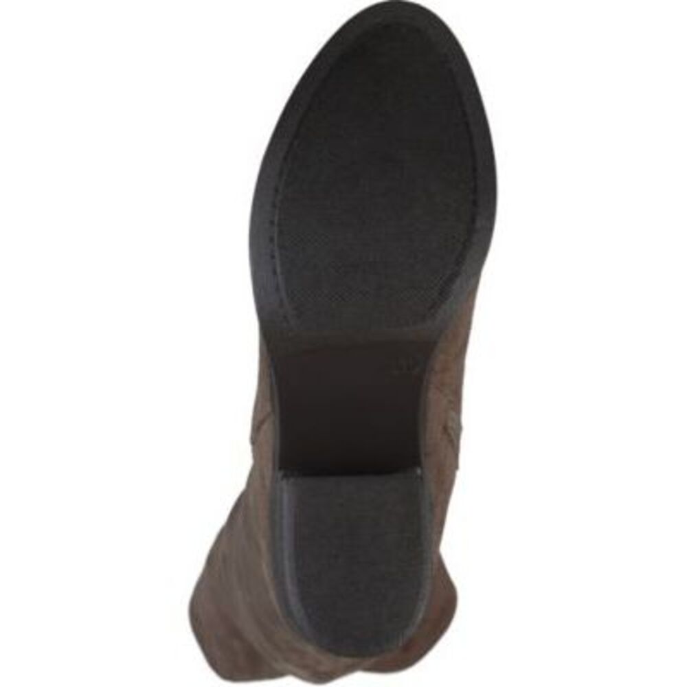 JOURNEE COLLECTION Womens Brown Sana Round Toe Block Heel Heeled Boots 6.5 M - Picture 4 of 4